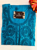 LUCKNAVI DESIGN LONG KURTI