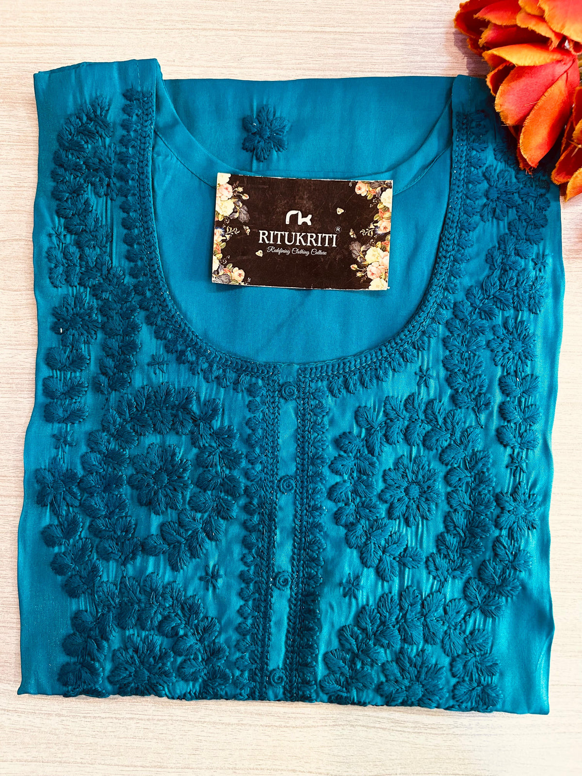 LUCKNAVI DESIGN LONG KURTI