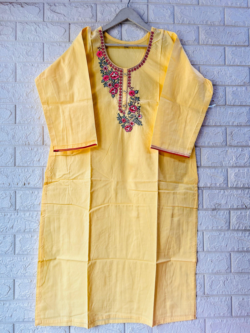 EMBROIDERY WORK KURTI