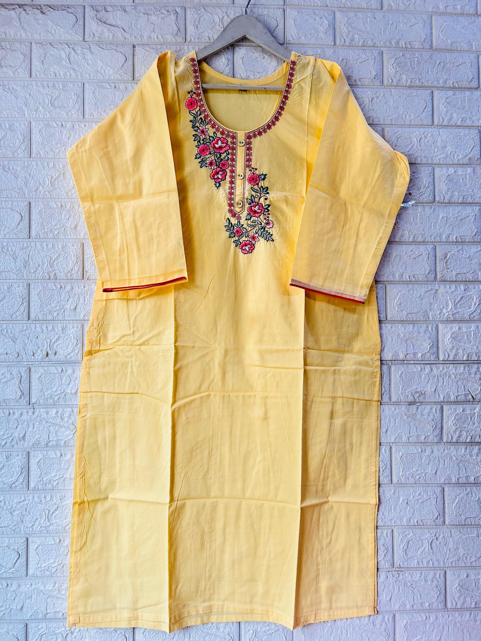 EMBROIDERY WORK KURTI