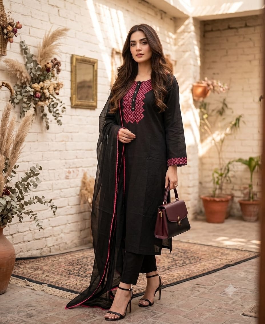 Embroidery 3 PIECE  SET