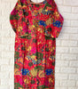 V NECK LONG KURTI