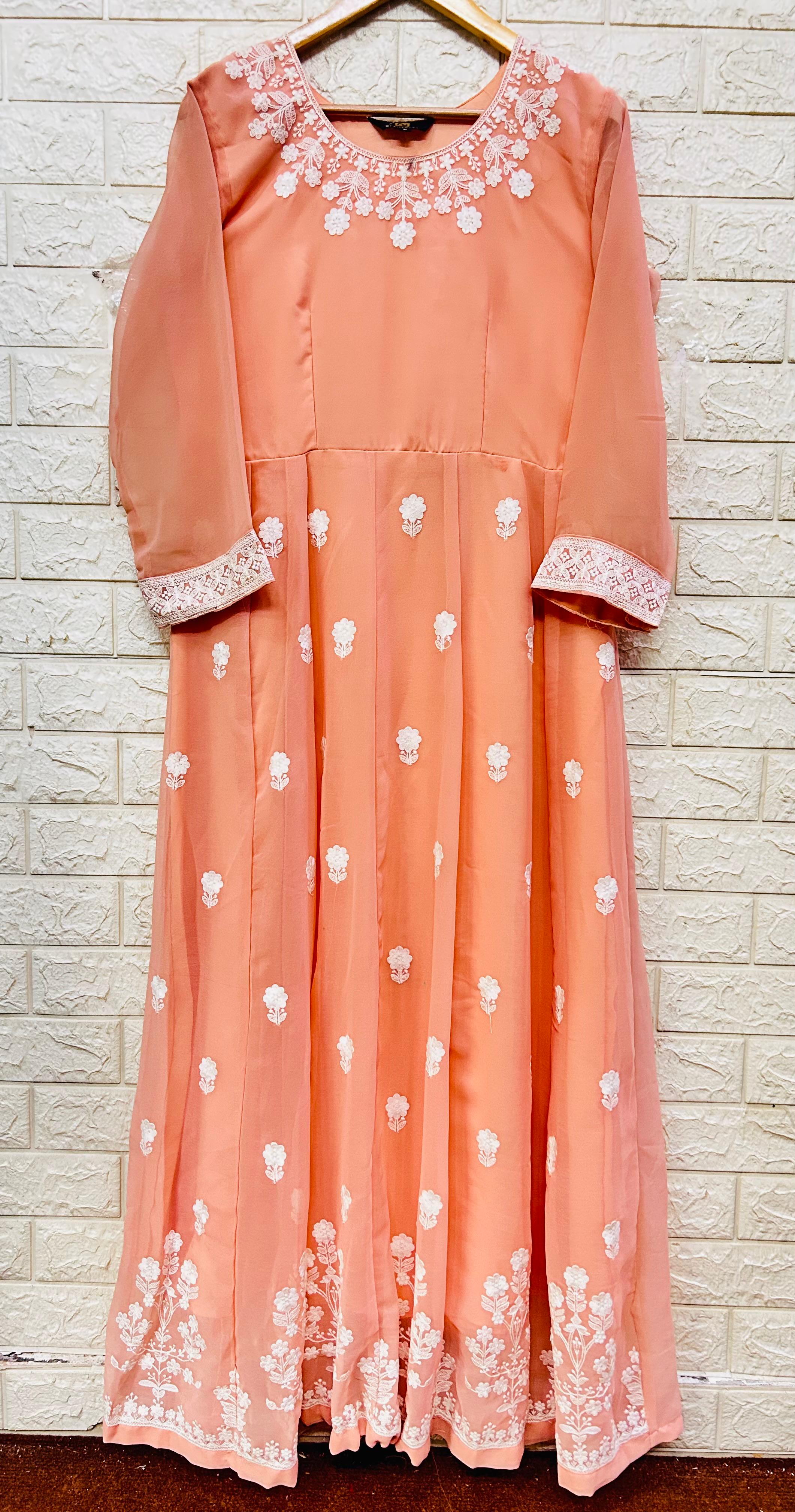 Georgette gown