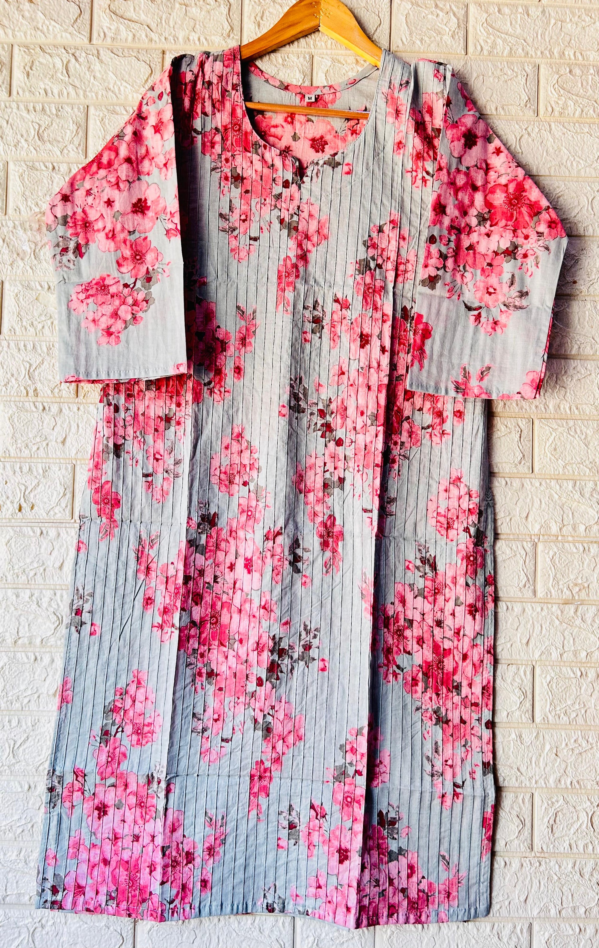PLEATED LONG KURTI