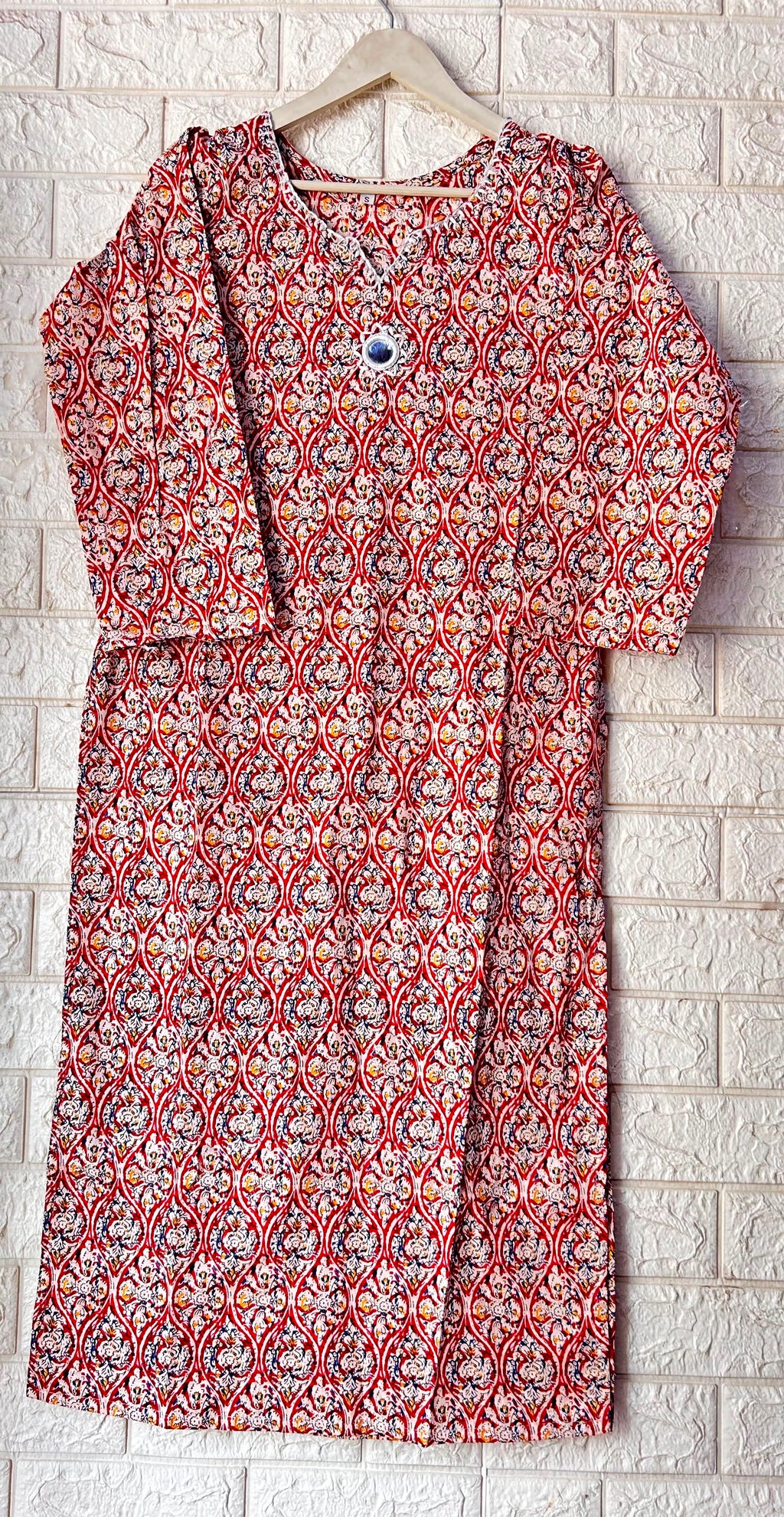 MIRRORWORK LONG KURTI