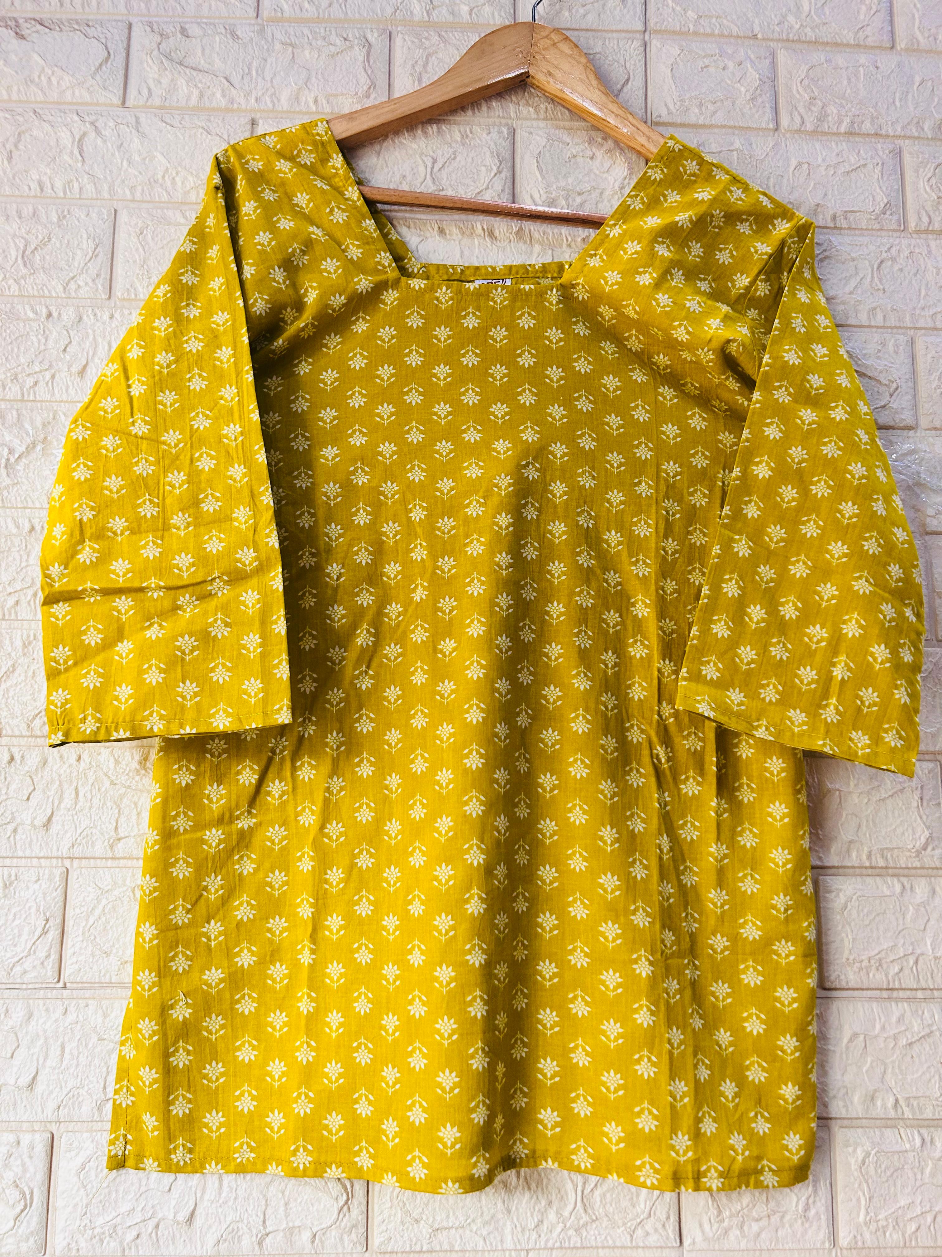 CHORAS NECK SHORT KURTIS