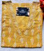 V NECK LONG KURTI