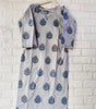 V NECK LONG KURTI