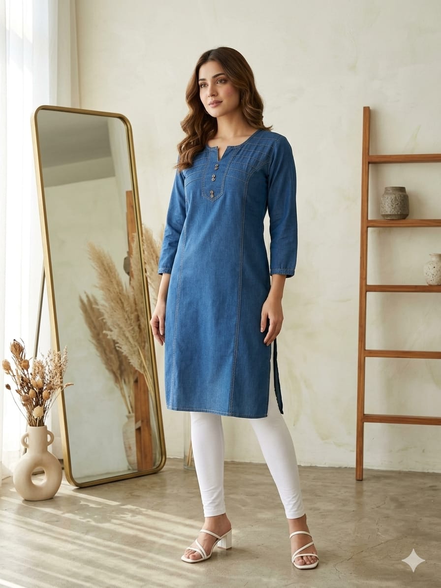 DENIM KURTI
