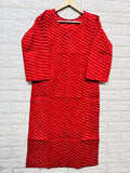 PLATED WORK LONG KURTI