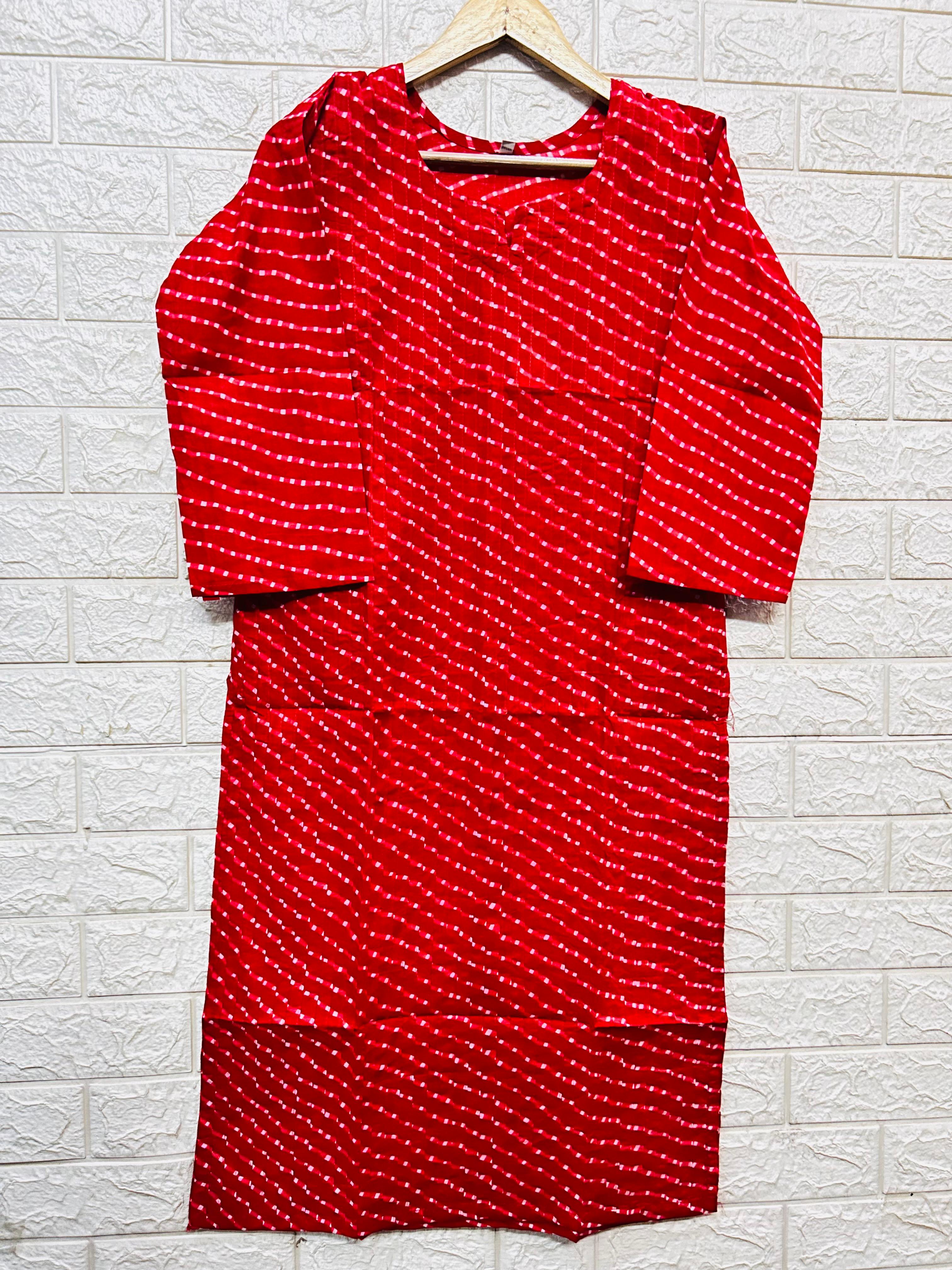 PLATED WORK LONG KURTI