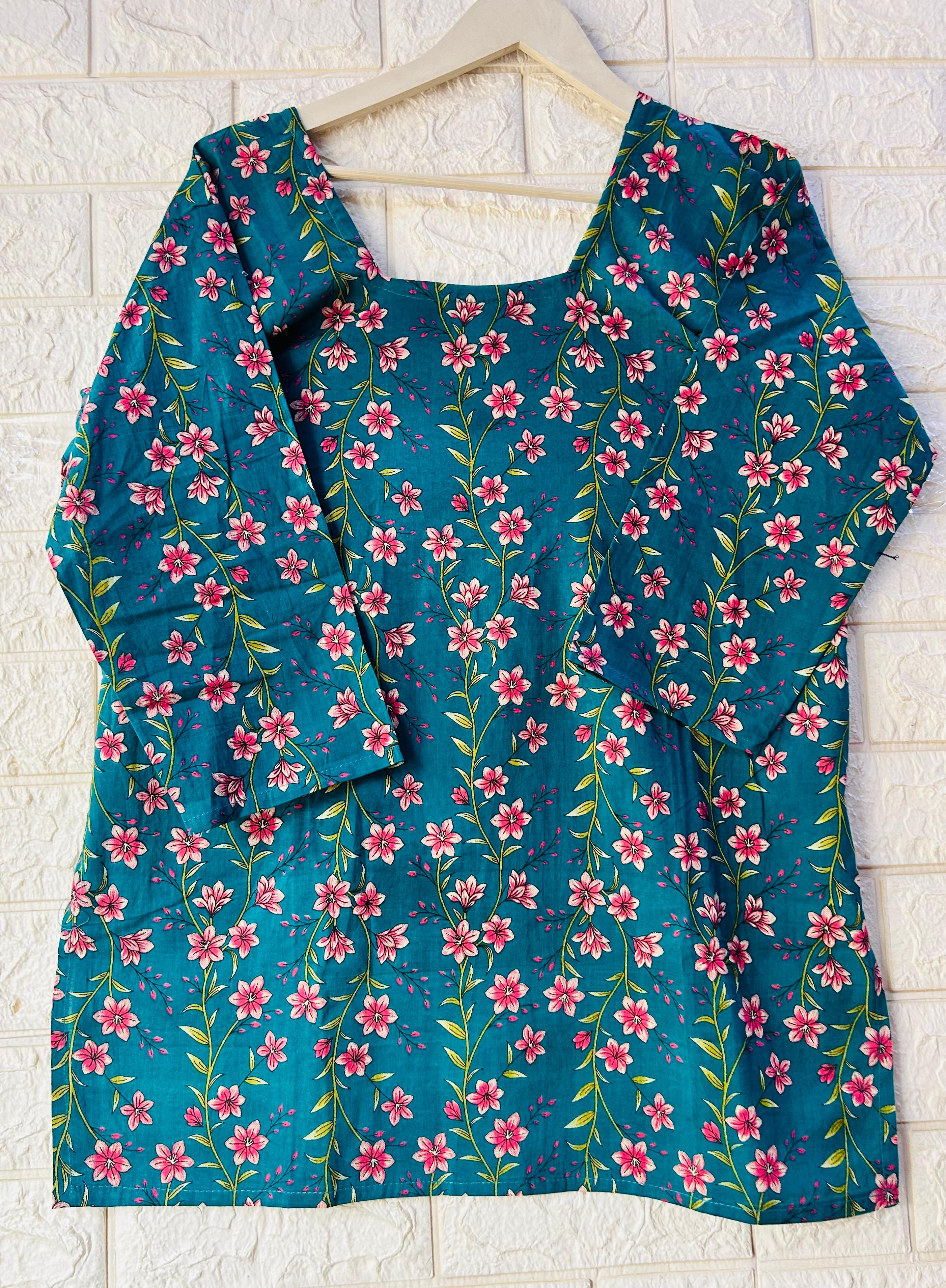 CHORAS NECK SHORT KURTIS