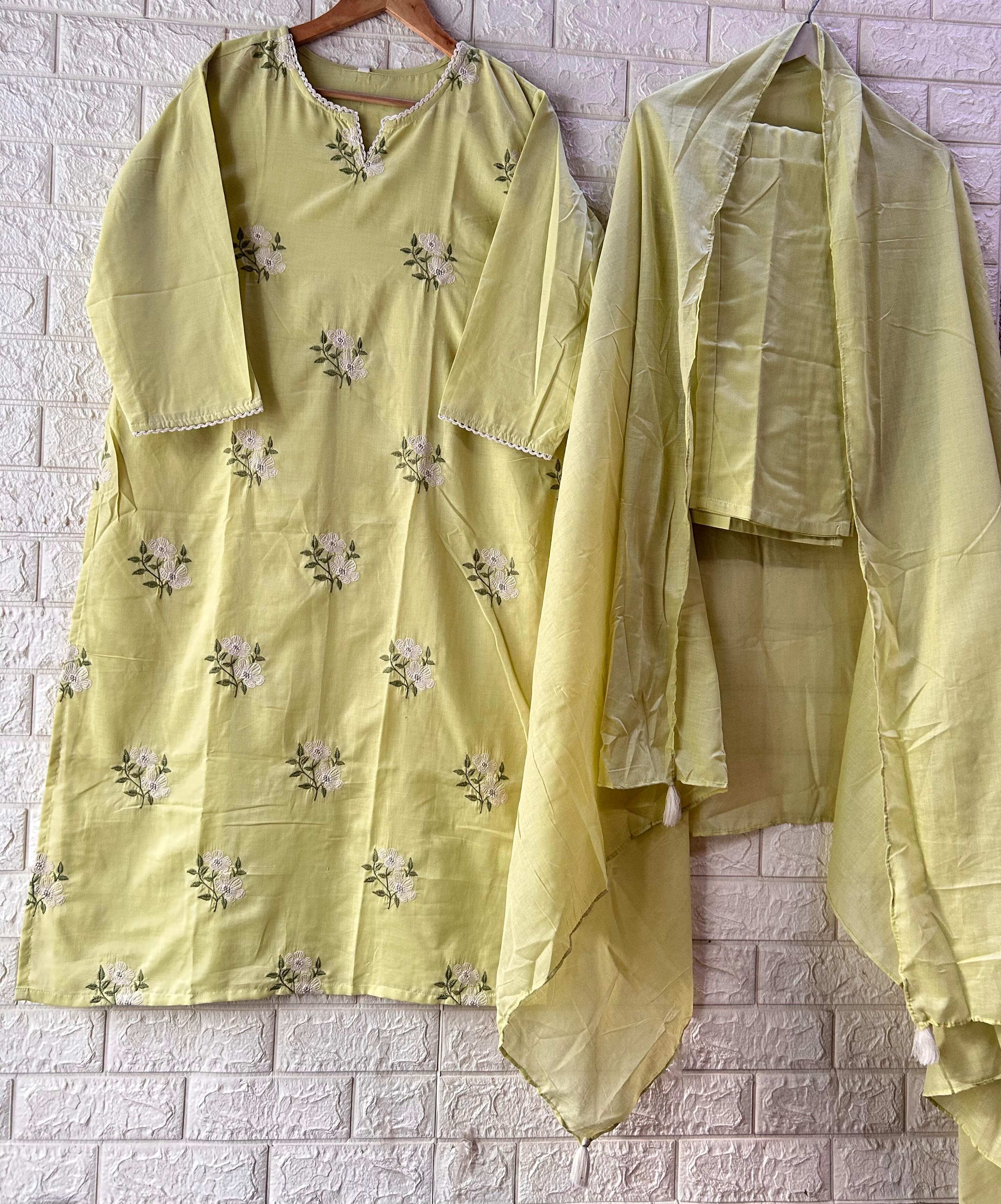 Embroidery 3 PIECE  SET
