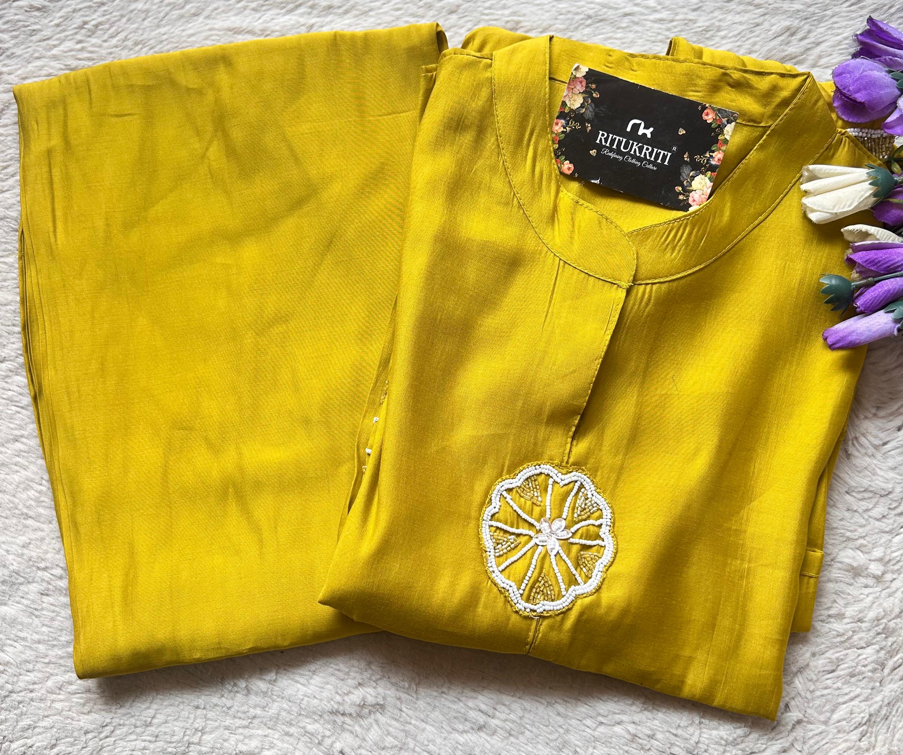 EMBROIDERY WORK CO-ORD SET