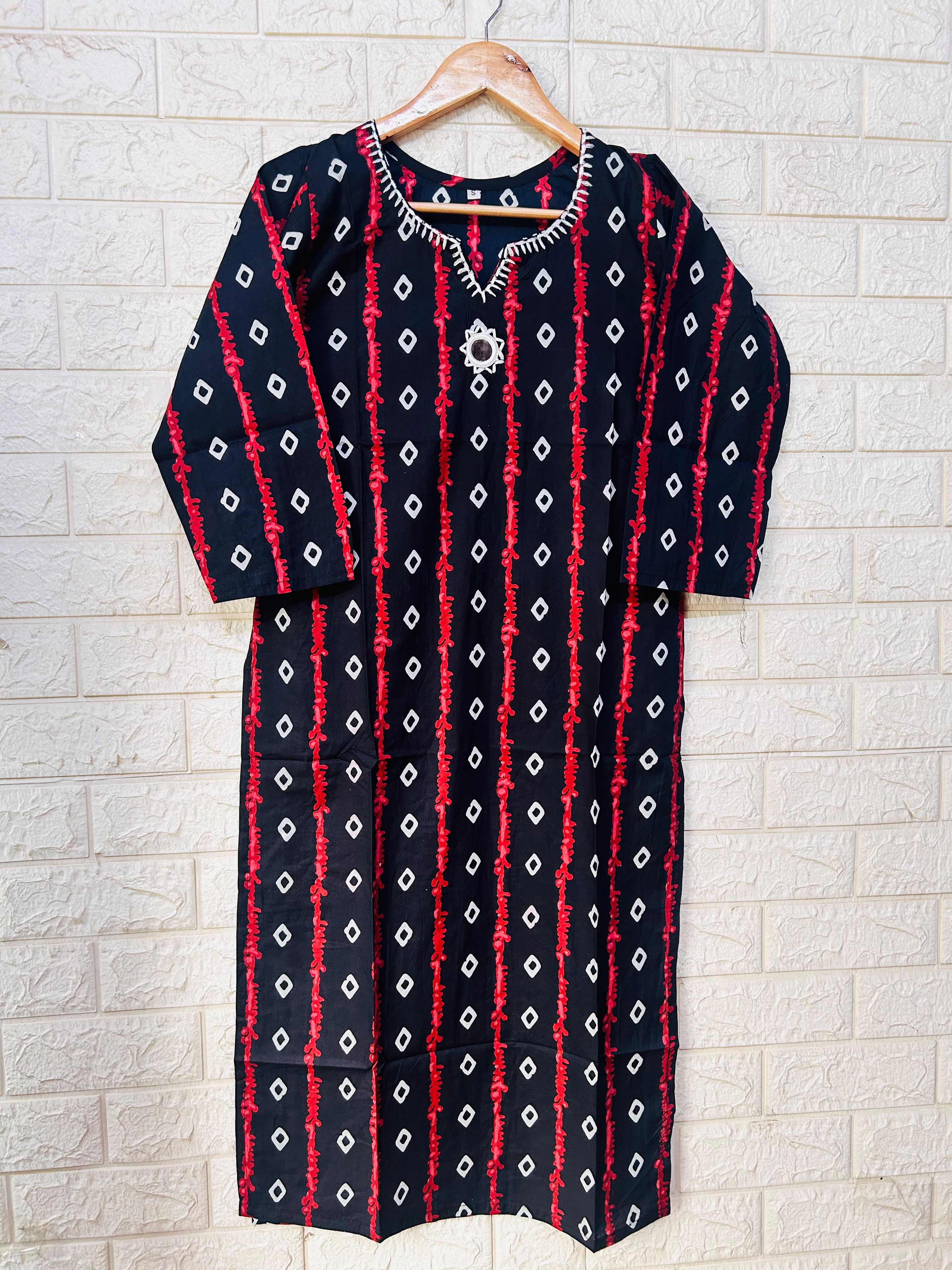 MIRRORWORK LONG KURTI
