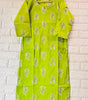 V NECK LONG KURTI