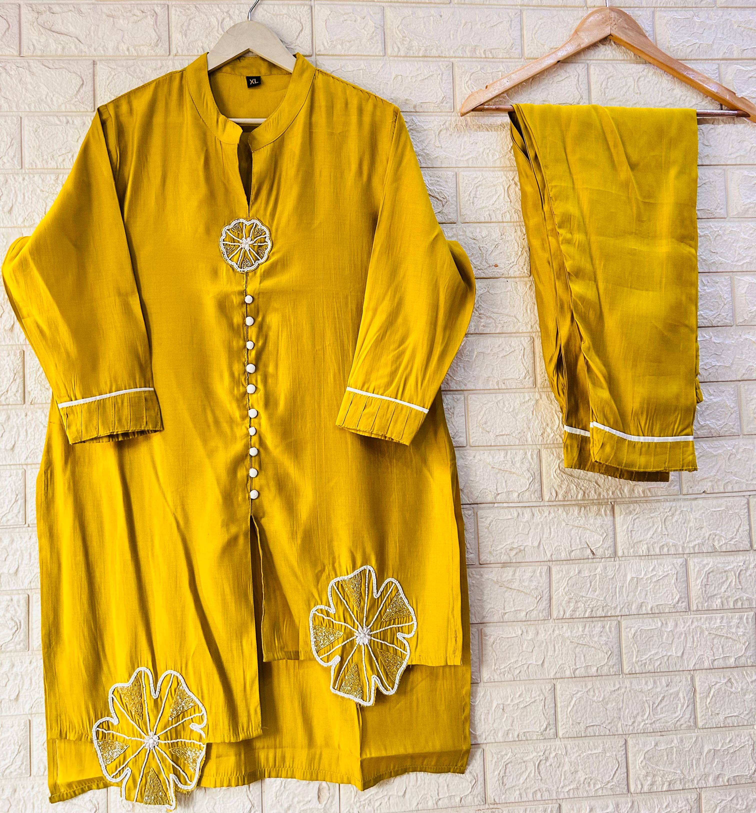 EMBROIDERY WORK CO-ORD SET