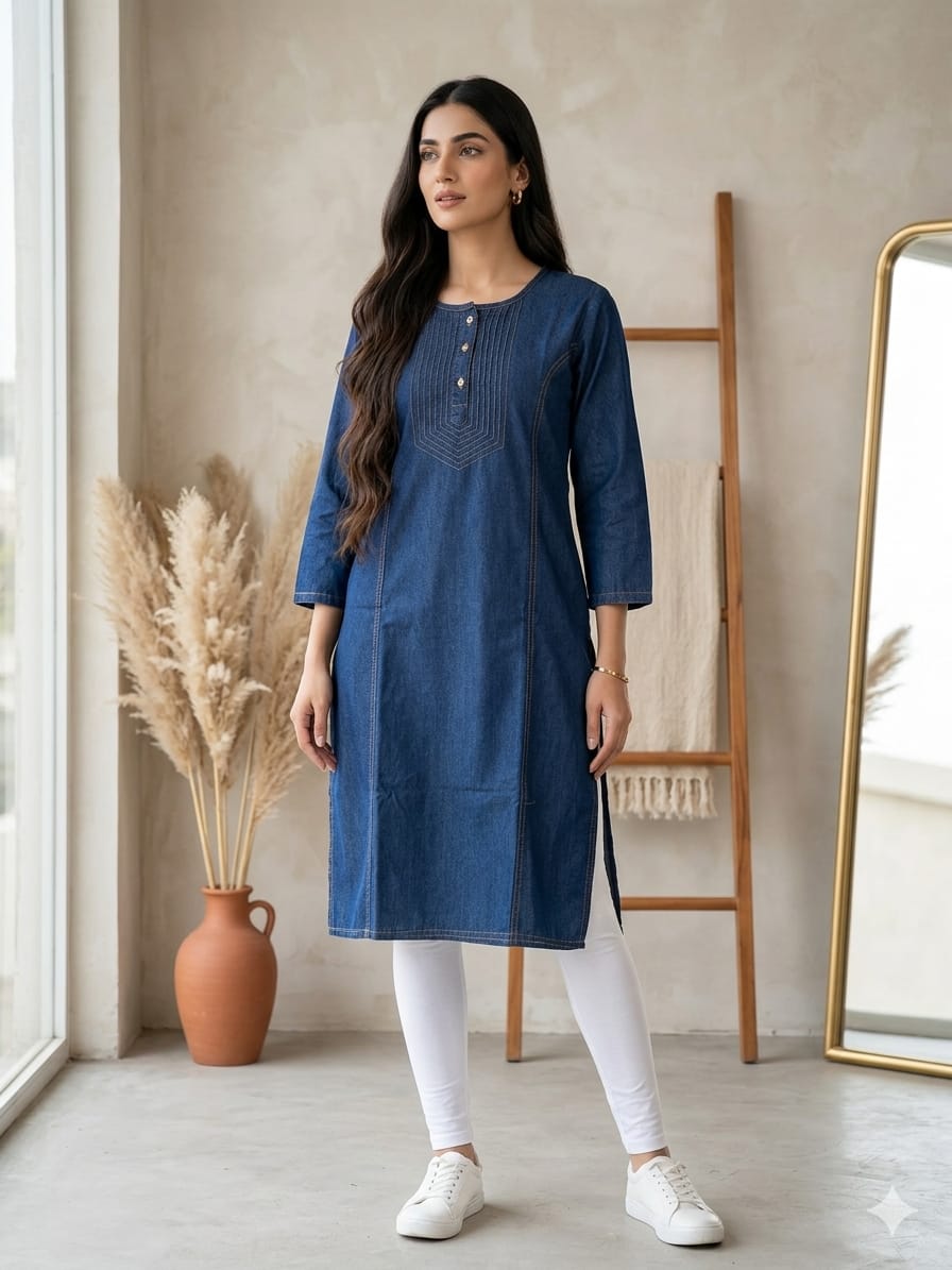 DENIM KURTI