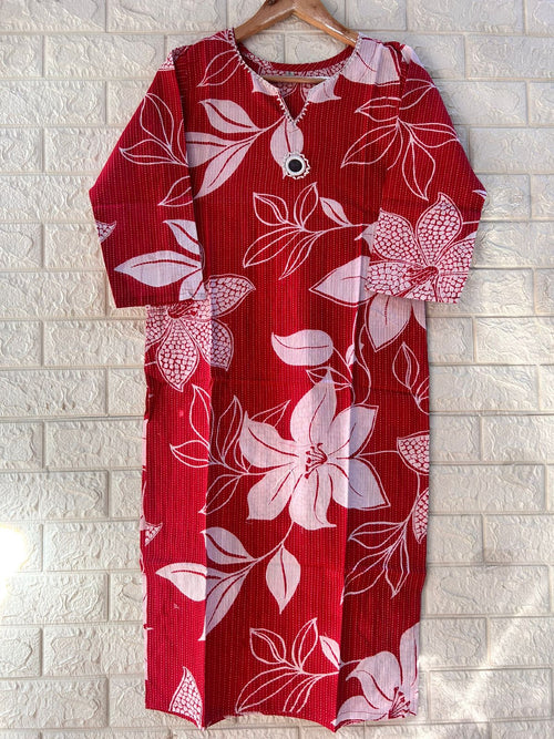 MIRRORWORK LONG KURTI