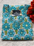 V NECK LONG KURTI