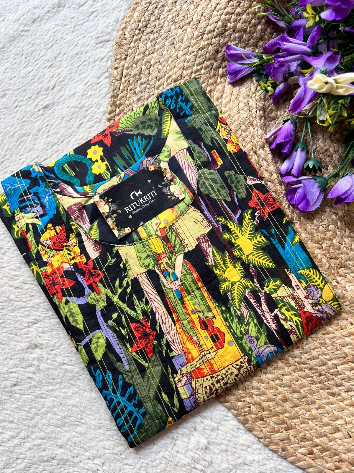 THREADWORK LONG KURTI