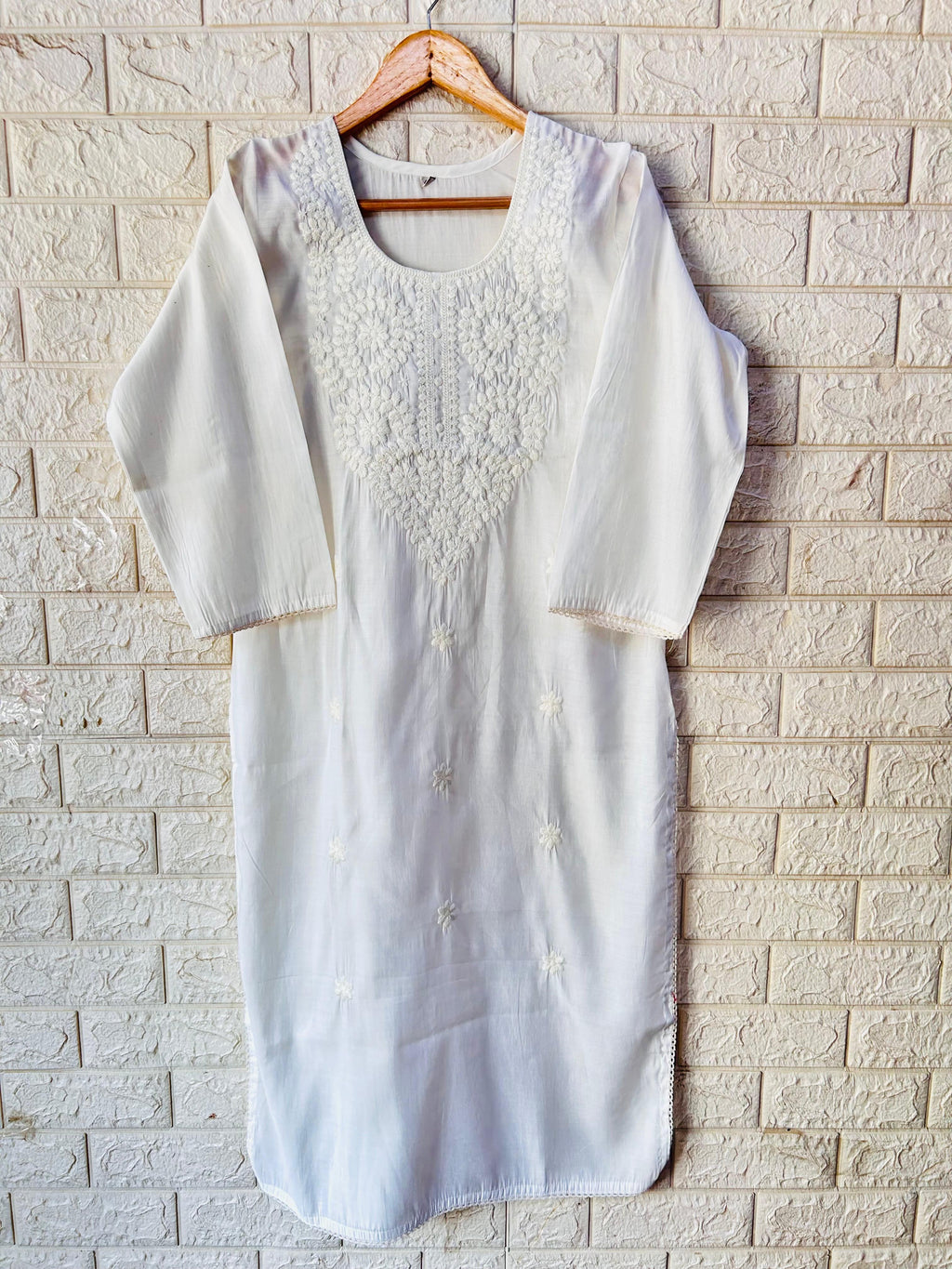 LUCKNAVI DESIGN LONG KURTI