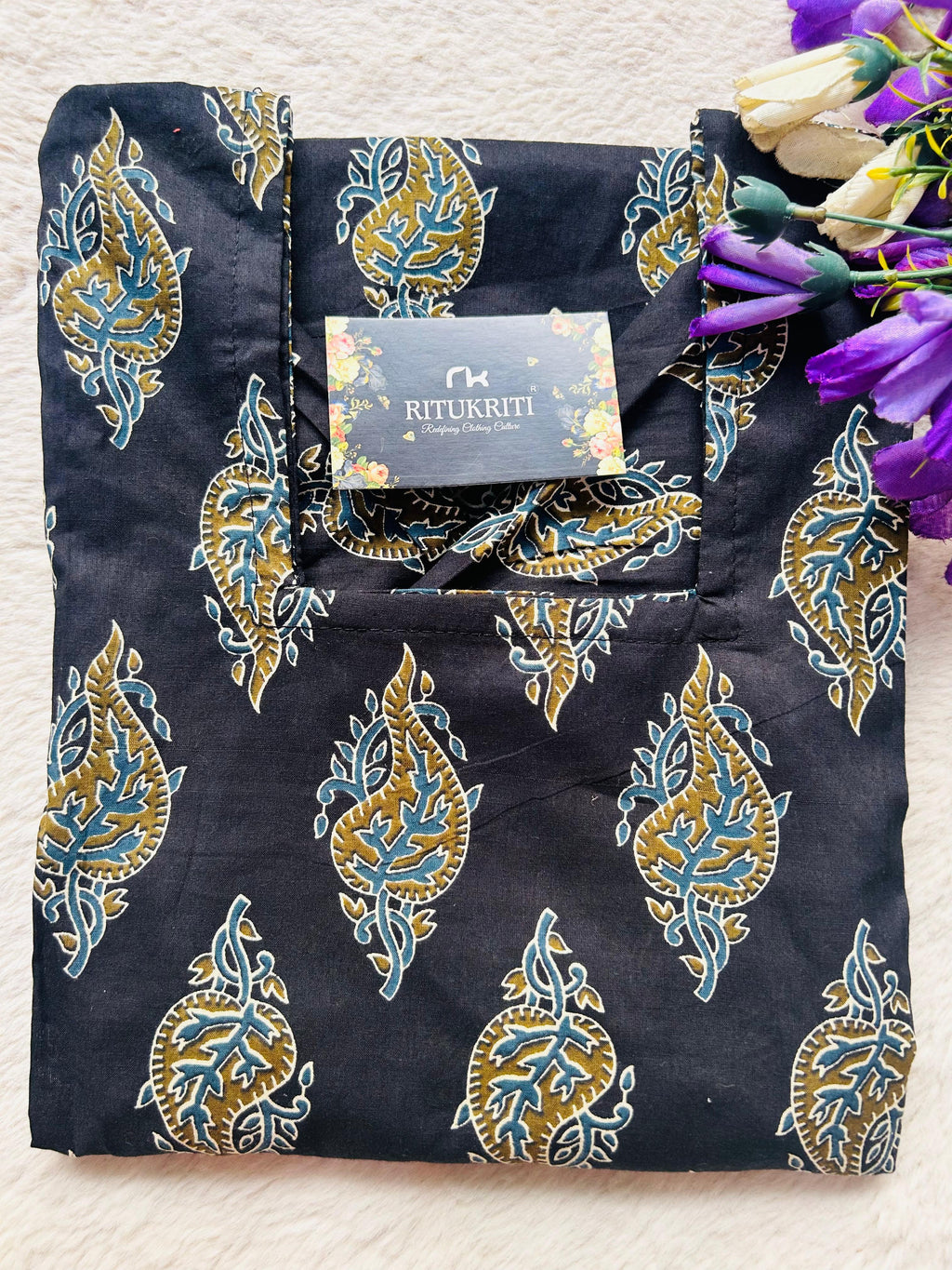 SQUARE NECK SHORT KURTIS