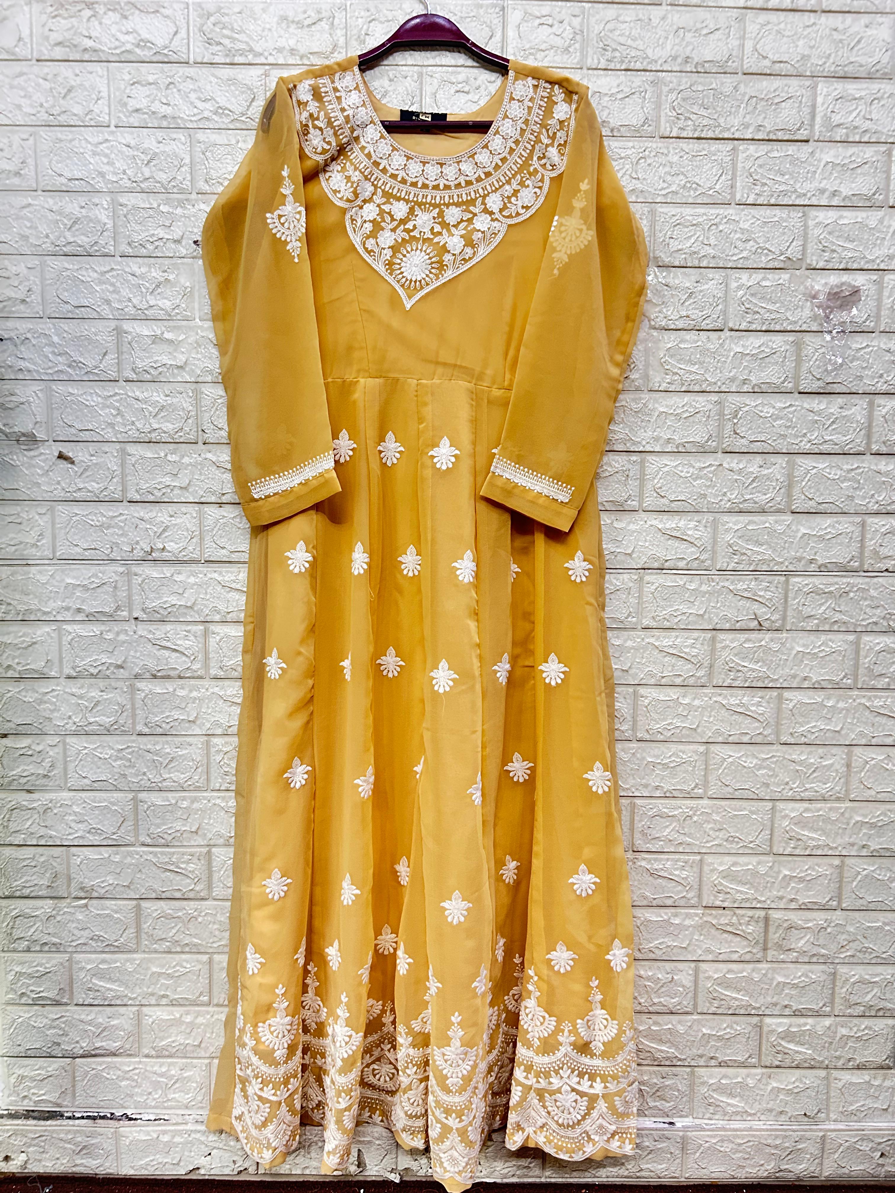 Georgette gown