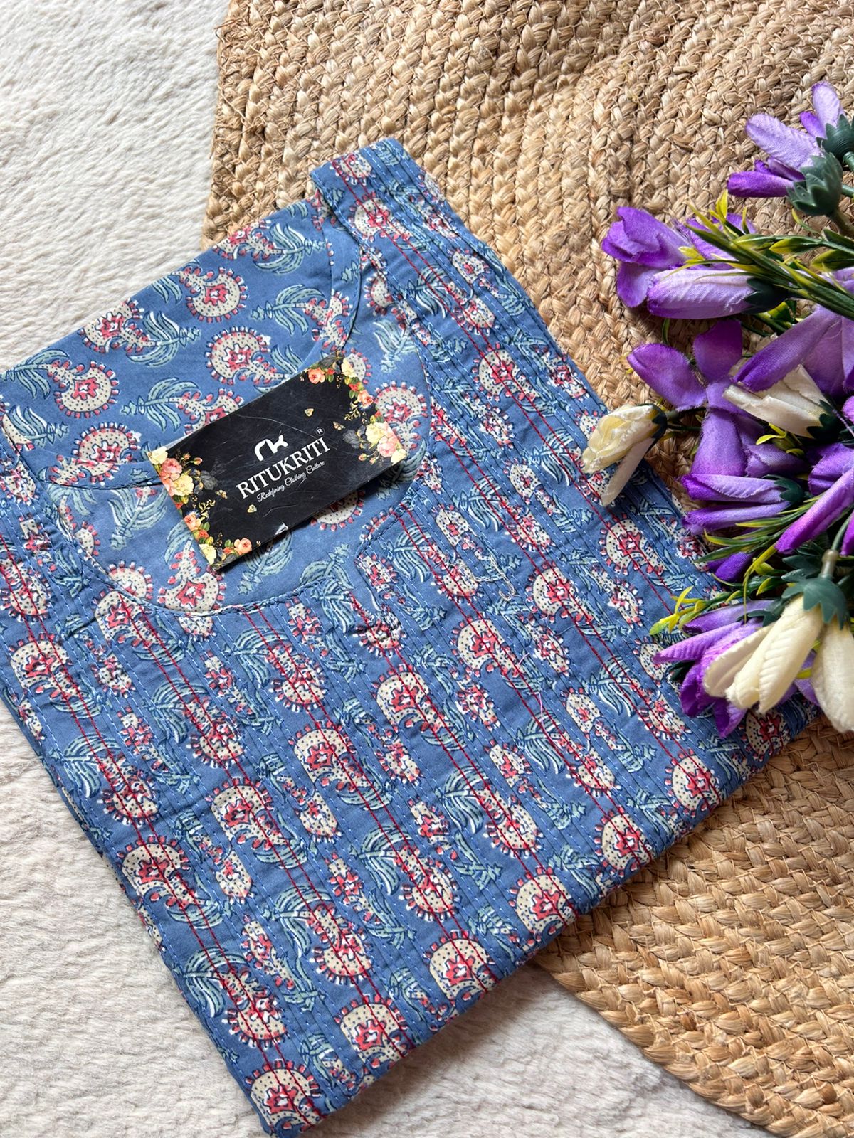 THREADWORK LONG KURTI