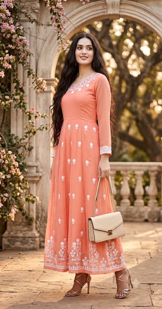 Georgette gown