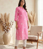 V NECK LONG KURTI