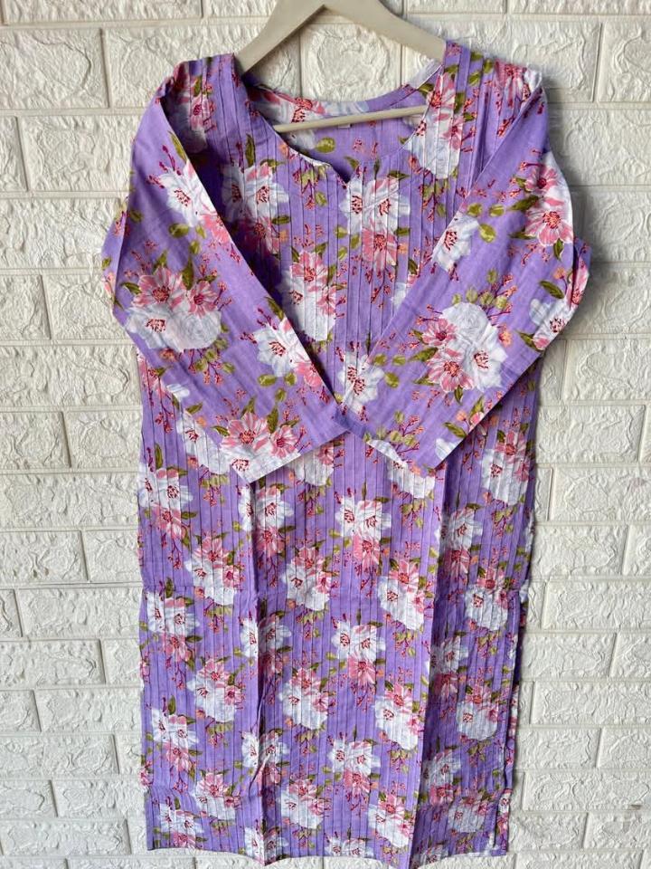 PLEATED LONG KURTI