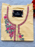 EMBROIDERY WORK KURTI